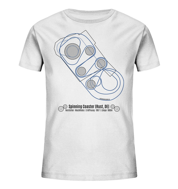 Layout - Spinning Coaster - Rust EN | Organic children's t-shirt