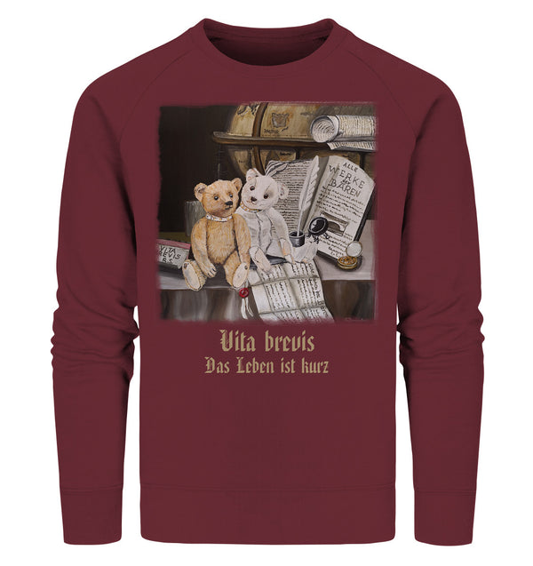 Vita Brevis - Life is short | Organic sweatshirt
