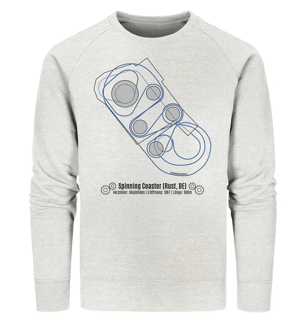 Layout - Spinning Coaster - Rust EN | Organic sweatshirt